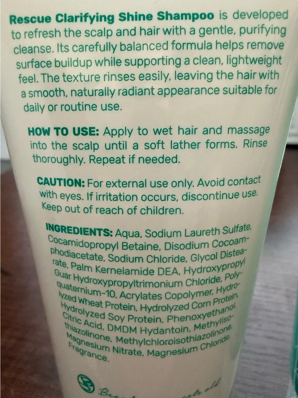 Royale Rescue Clarifying Shine Shampoo and Conditioner - Apple Cider *Sealed